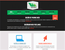 Tablet Screenshot of mentewebs.com